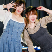 【YouTube動画あり】Jカップ女優・桃木結愛＆キレイなお姉さん女優・二宮ももがチートデイを満喫！　ゲームでファンとゆる～く交流！