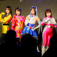 【GIGAスーパーヒロインライブレポート！】赤名いと・若月もあ・山口由愛・野宮あん・宇流木さららが最凶怪人たちに卑猥蹂躙＆阿鼻叫喚の快楽地獄に！